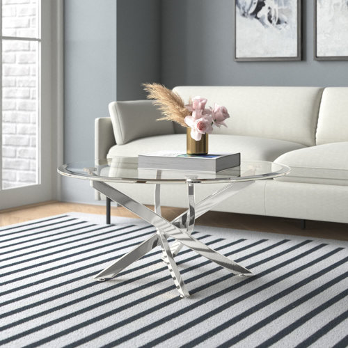 Wayfair Round Silver Coffee Tables You'll Love in 2024